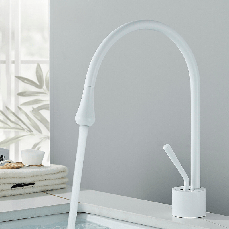 Brushed Gold Bathroom Faucet