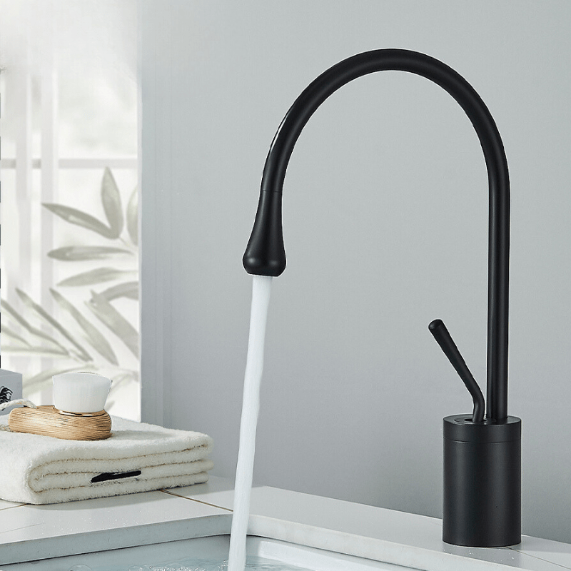 Brushed Gold Bathroom Faucet