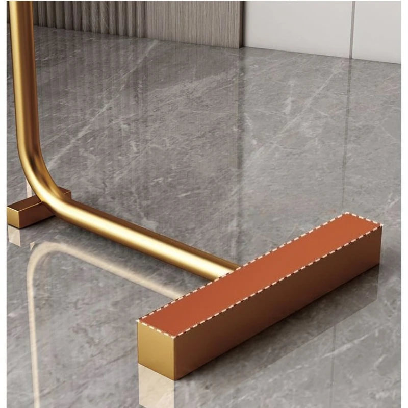 C-Shaped Mobile Side Table
