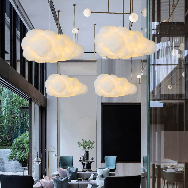 Lampe suspendue moderne en forme de nuage