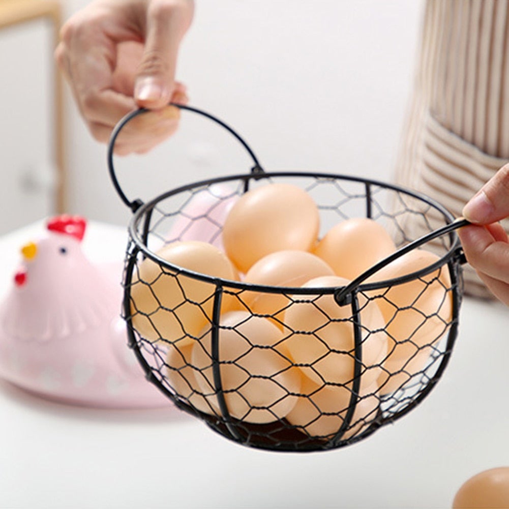 Ceramic Egg Holder with Charming Chicken Design
