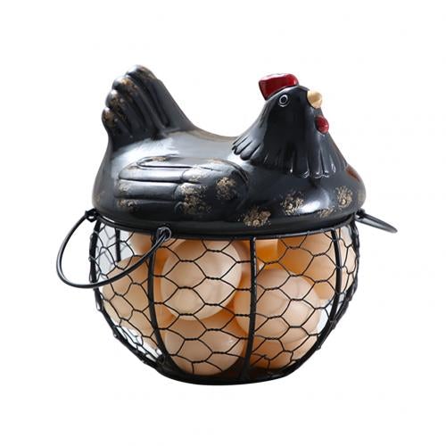 Ceramic Egg Holder with Charming Chicken Design