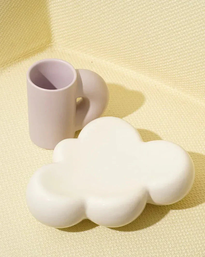 Handgemachte Porzellan-Kaffeetasse