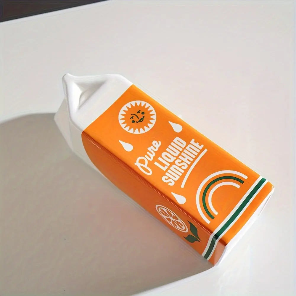Citrus-Inspired Decorative Vase