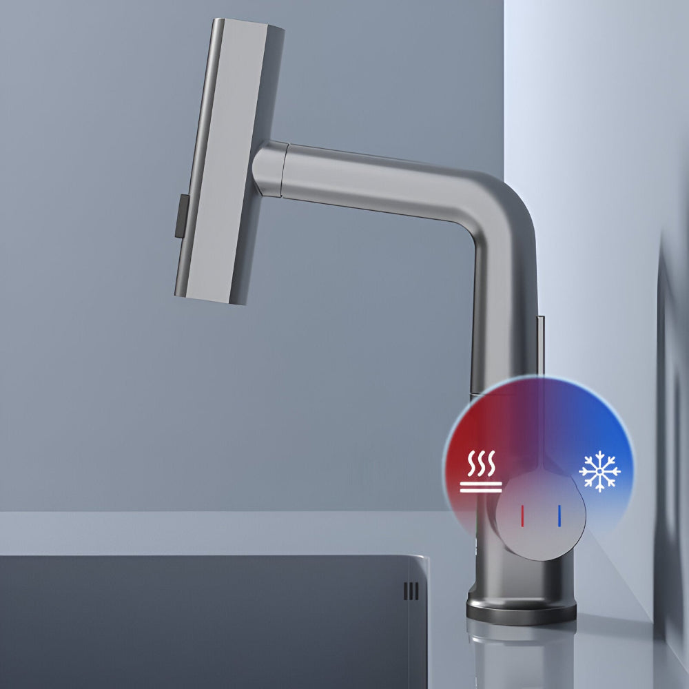 Civita | Grifo de cocina ajustable con pantalla de temperatura