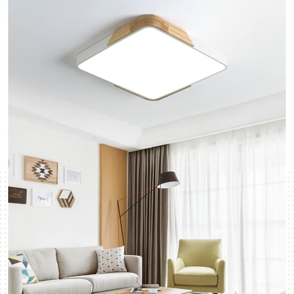 Colorful Square Flush Mount Ceiling Light