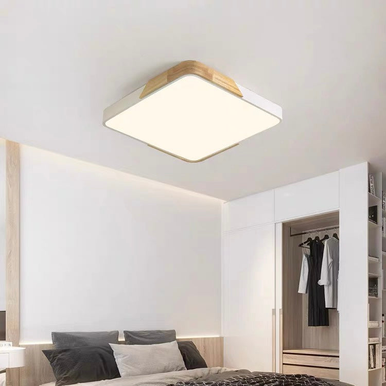 Colorful Square Flush Mount Ceiling Light