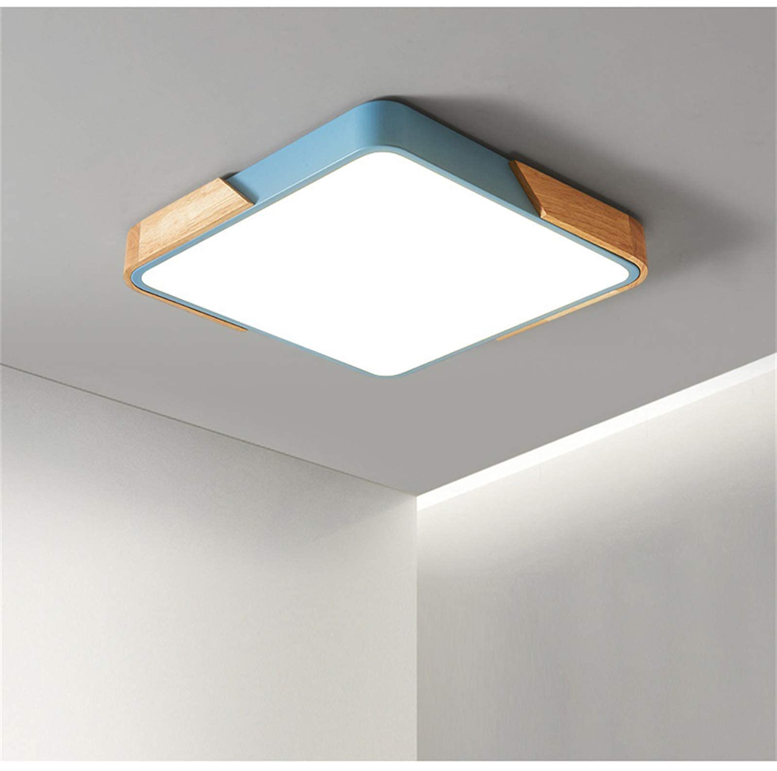 Colorful Square Flush Mount Ceiling Light