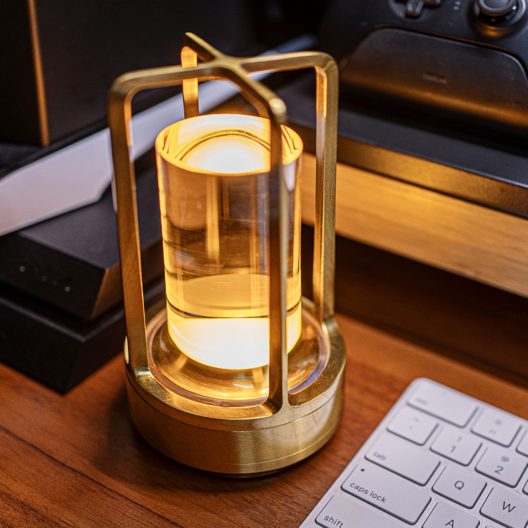 Cordless Crystal LED Table Lamp