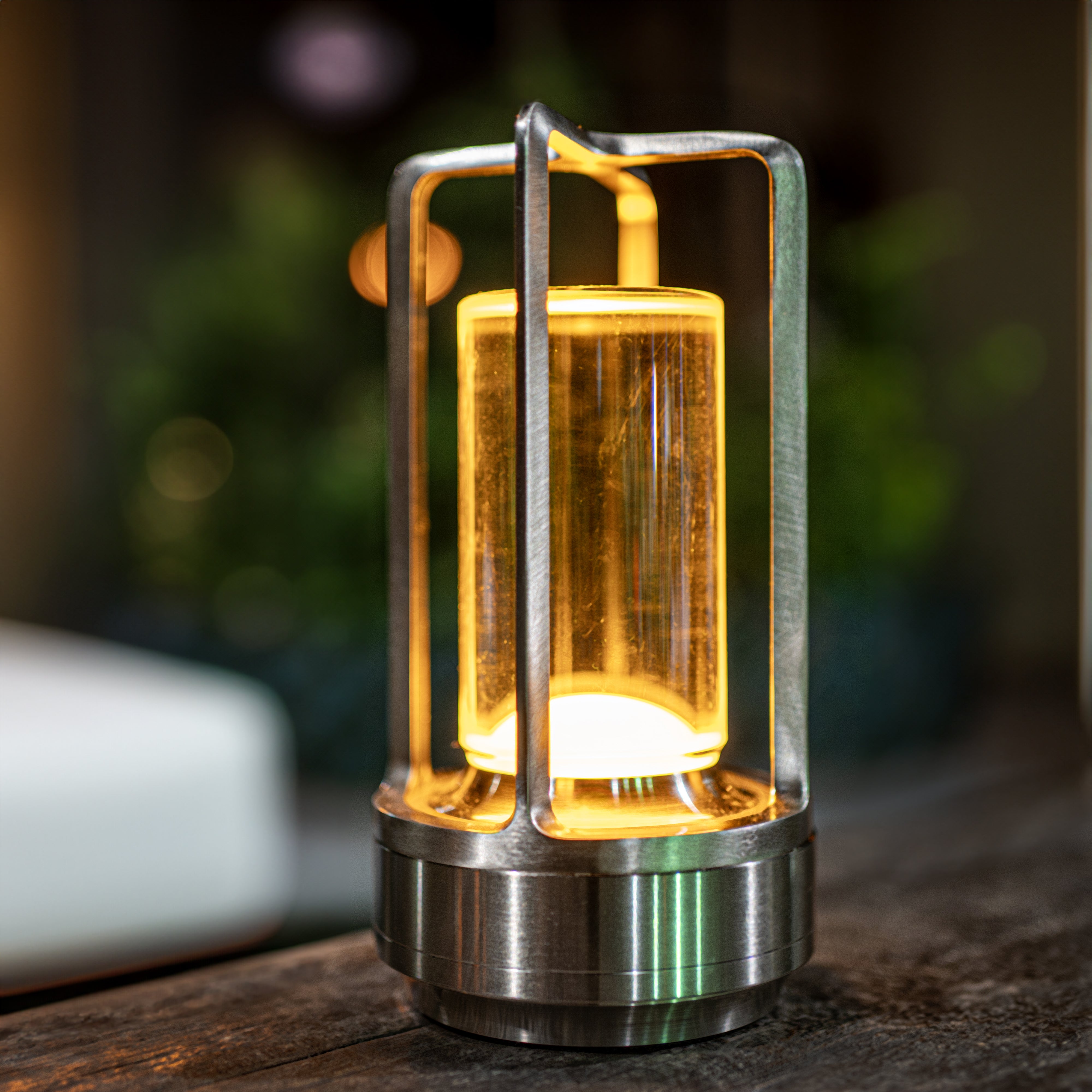 Cordless Crystal LED Table Lamp