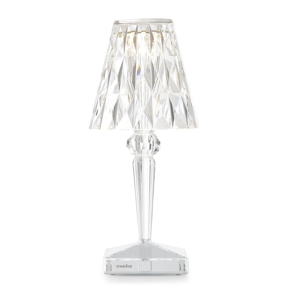 Cordless LED Crystal Lamp with Touch Control