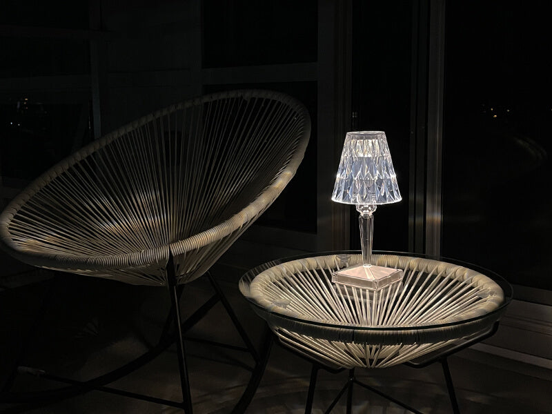 Draadloze LED Kristallen Lamp met Touchbediening
