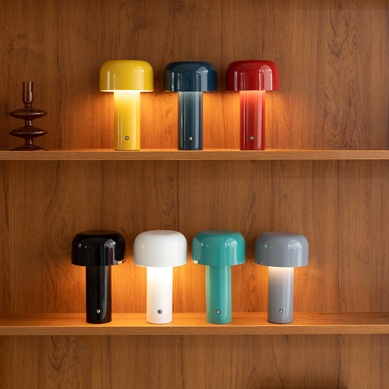 Cordless Mushroom Table Lamp
