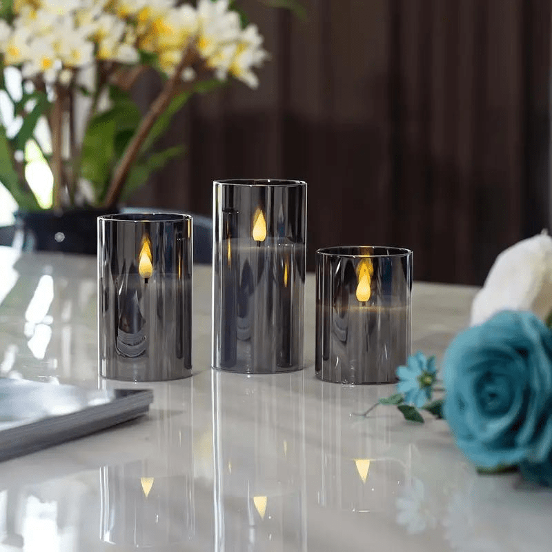 CozioGlow | Juego de Velas LED Sin Llama con Control Remoto