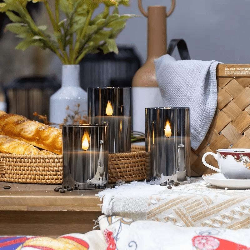 CozioGlow | Juego de Velas LED Sin Llama con Control Remoto