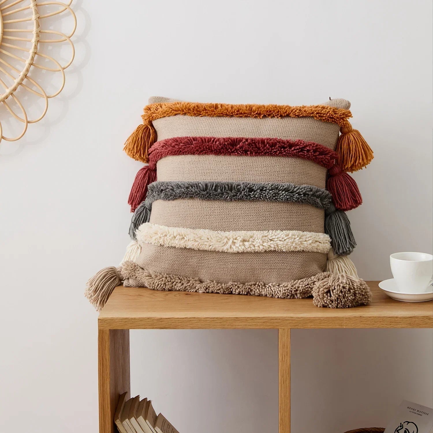 Cozy Boho Pillow Cover