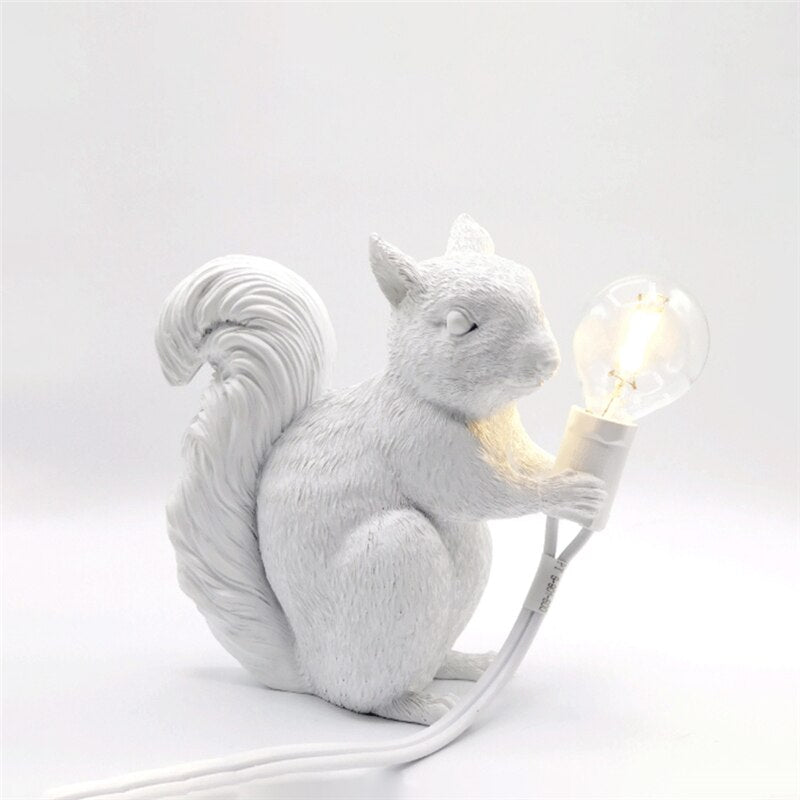 Cute Squirrel Table Lamp