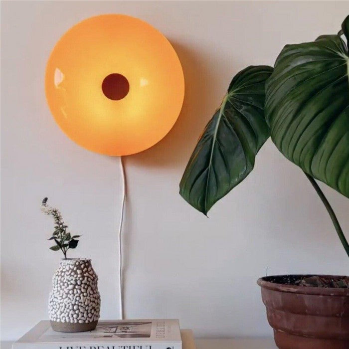 Dimmable LED Wall and Table Lamp – Glass and Metal Bauhaus Design for Elegant Home Lighting 1