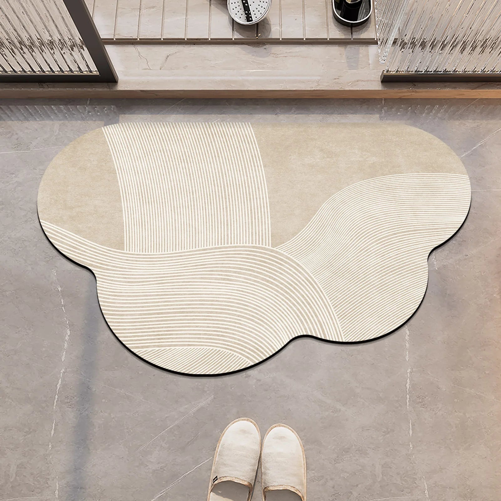 Alfombrilla de baño premium de secado rápido