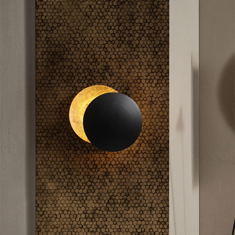 Eclipselamp - Solar eclipse wall light