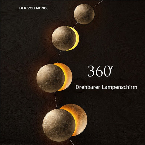 Eclipselamp - Solar eclipse wall light