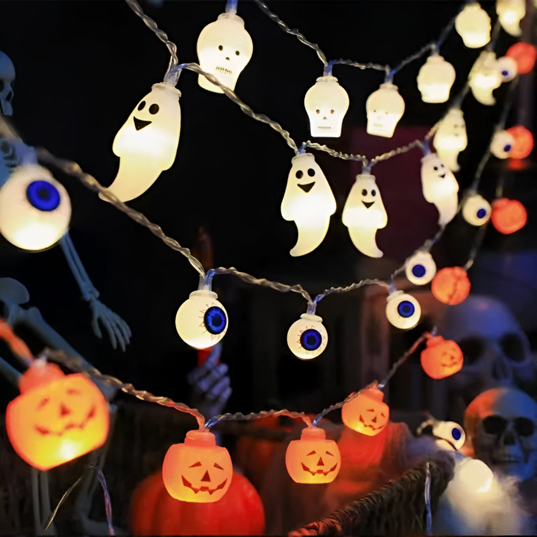 EerieGlow | LED Eyeball Fairy Lights for Halloween Decor 3