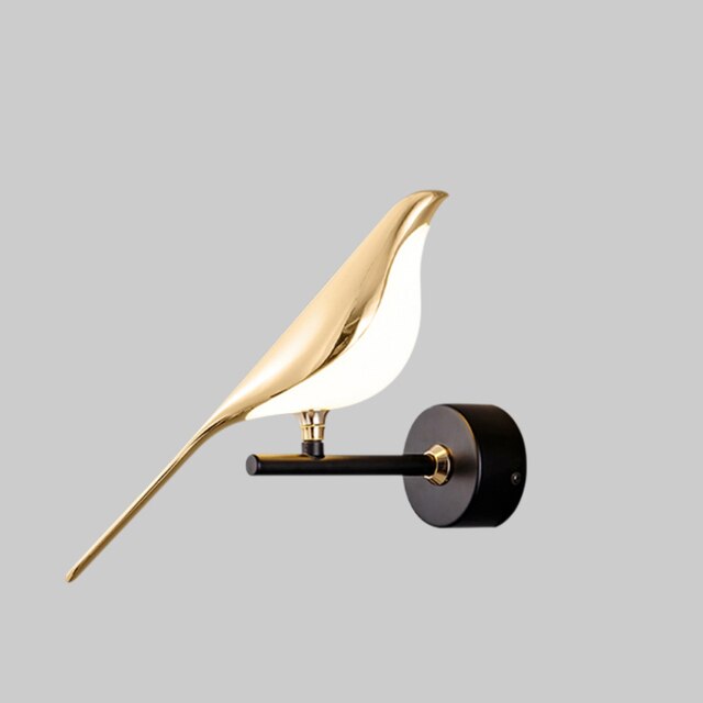 Elegant Bird-Shaped LED Wall Sconce Light