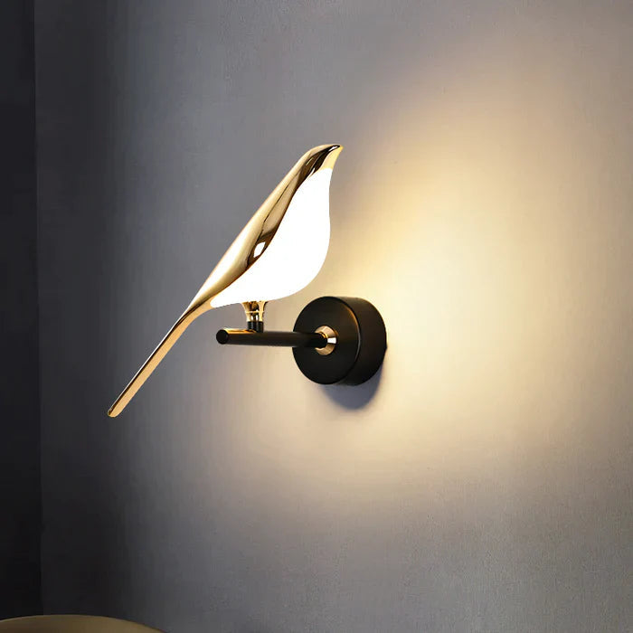 Elegant Bird-Shaped LED Wall Sconce Light