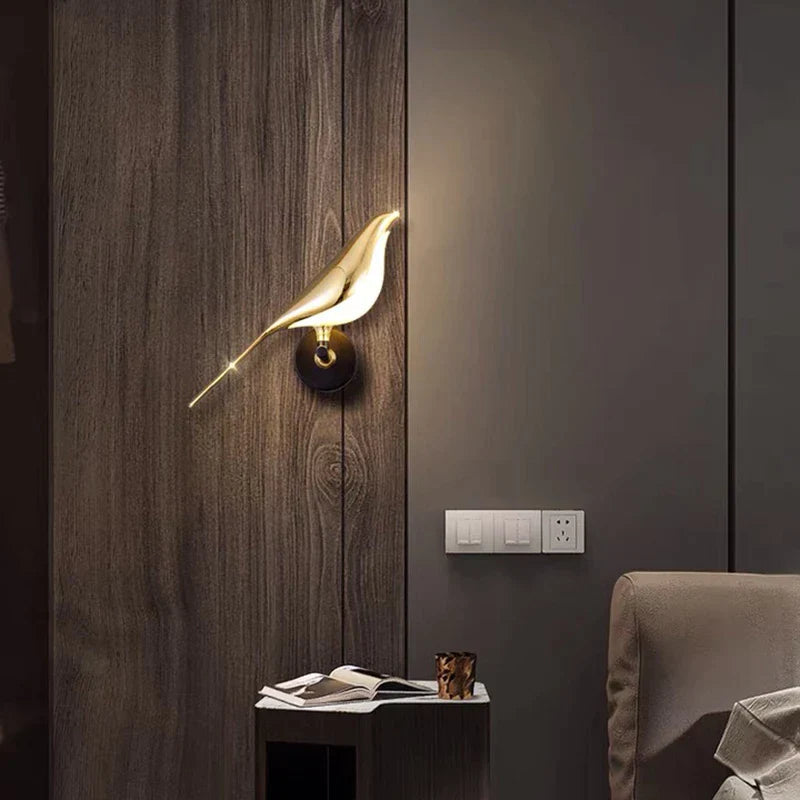 Elegant Bird-Shaped LED Wall Sconce Light