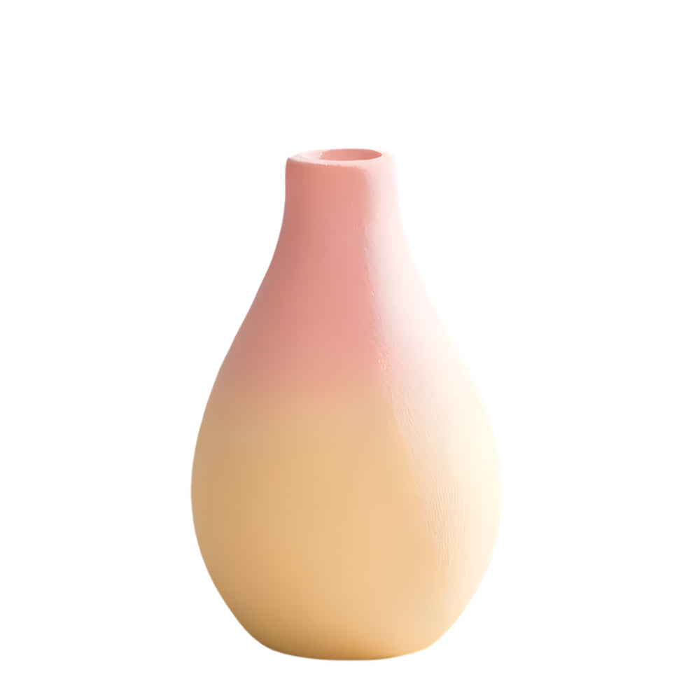 Elegante Keramikvase in Macaron-Farben für Wohnkultur