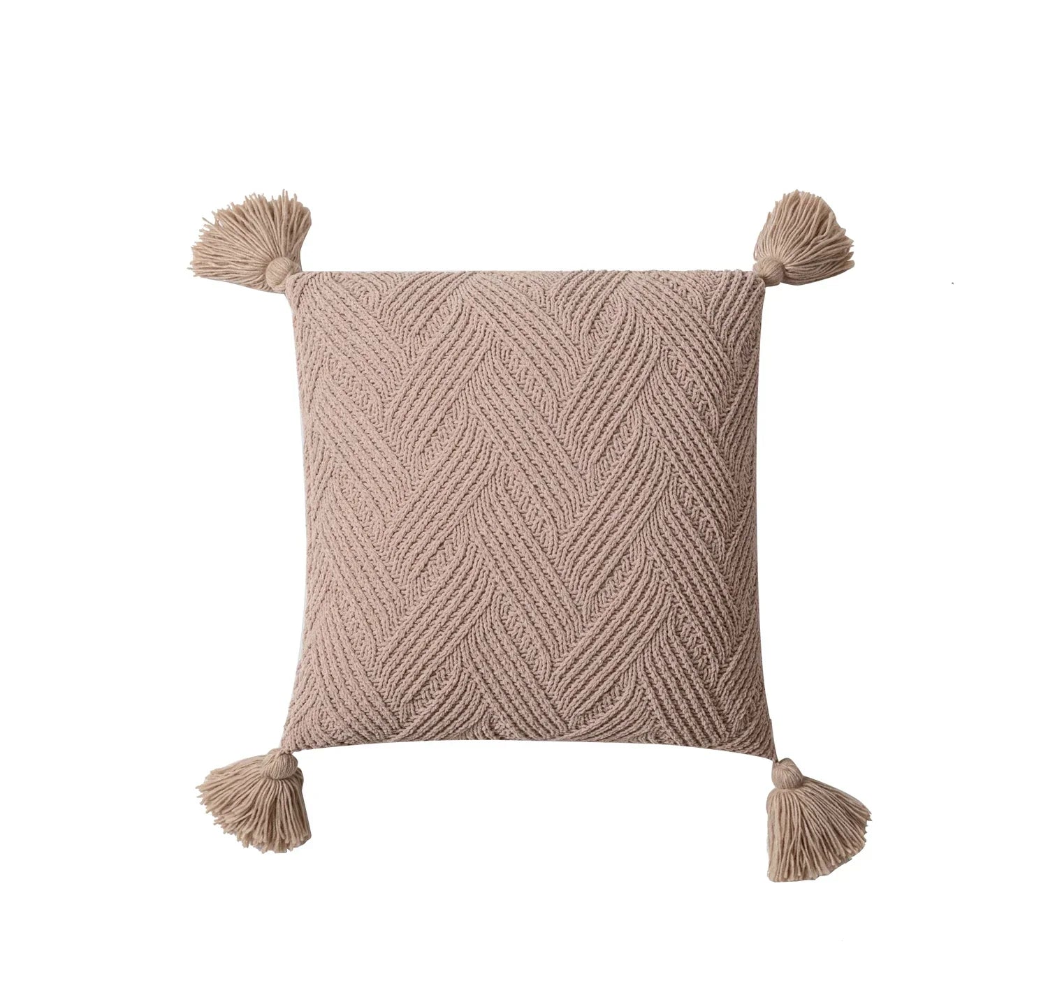 Elegante Chenille Sofa Kissenhülle