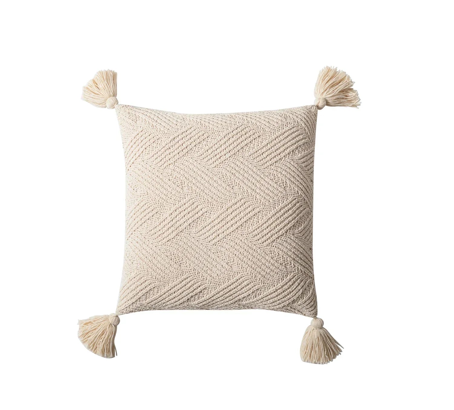 Elegante Chenille Sofa Kissenhülle