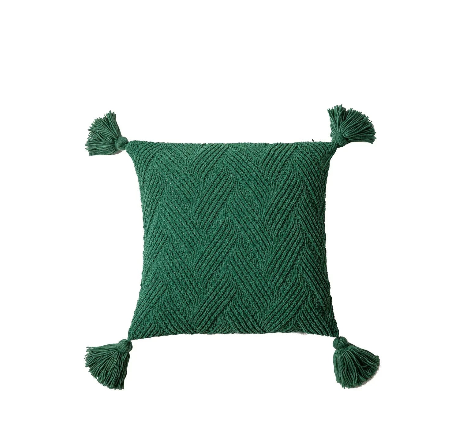 Elegante Chenille Sofa Kissenhülle