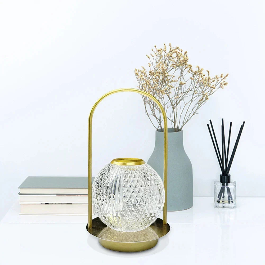 Elegant Crystal Table Lamp
