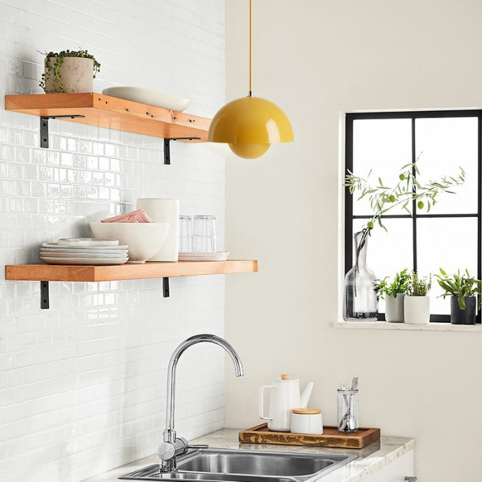 Stylish Metal Elegant Flower Bud Pendant Lamp