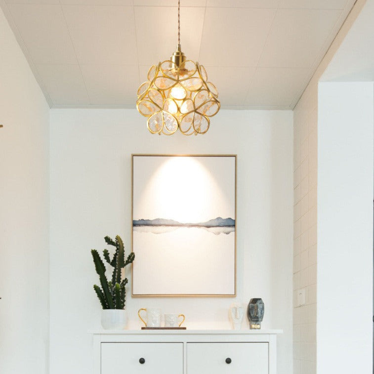 Elegant Glass Pendant Light