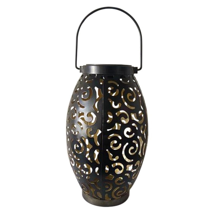 Elegant Solar Lantern for Outdoor Decor - Solar Powered Lanterns