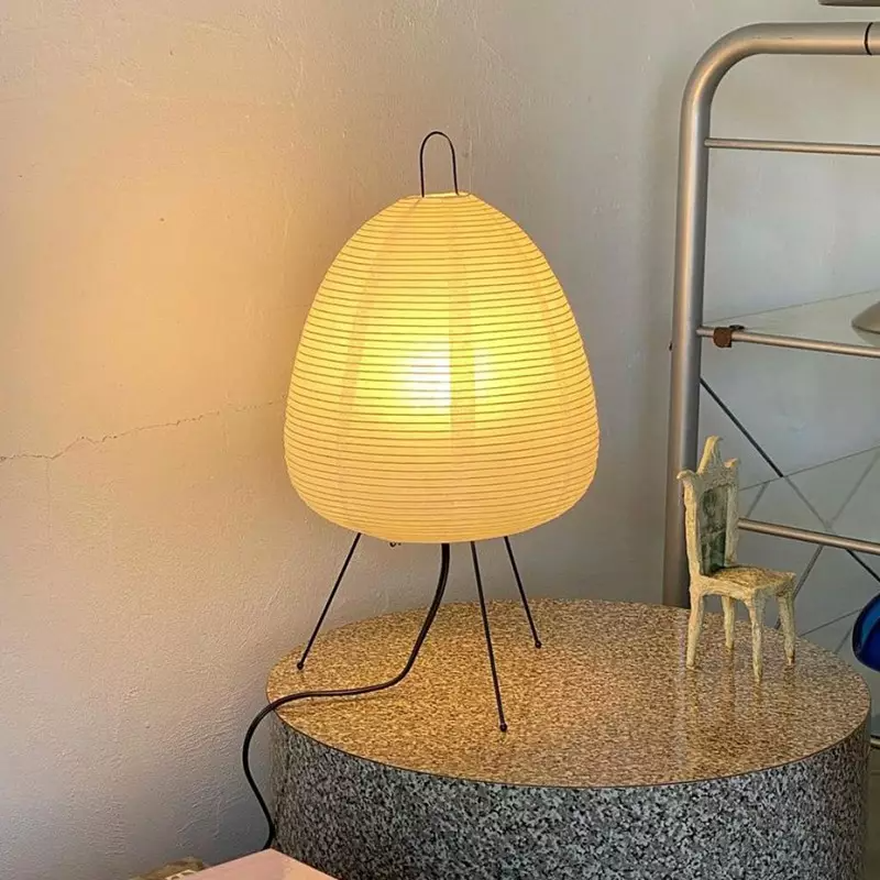 Elegant Washi Paper Table Lamp