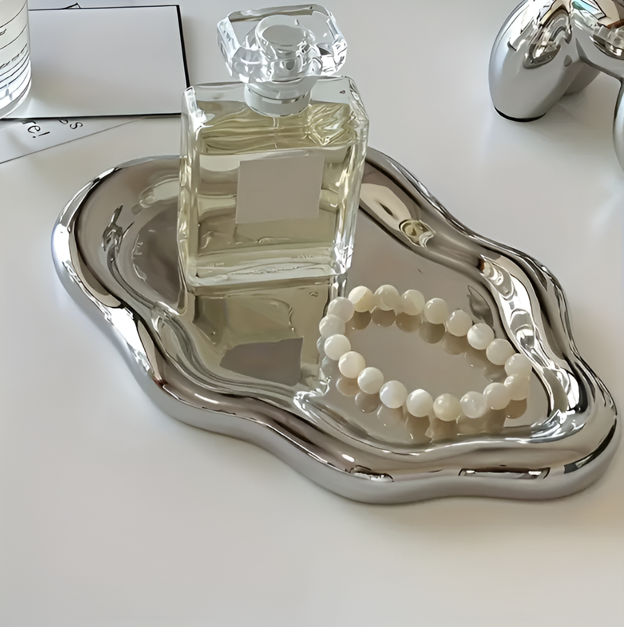 Elegant Ceramic Jewelry Dish