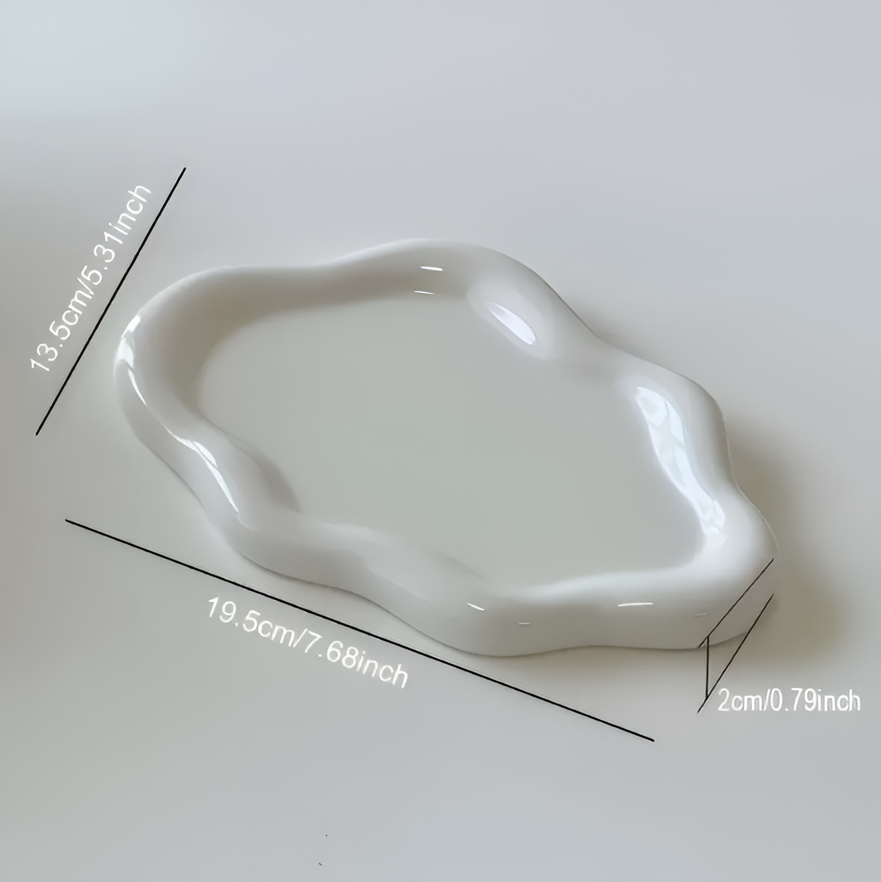 Elegant Ceramic Jewelry Dish