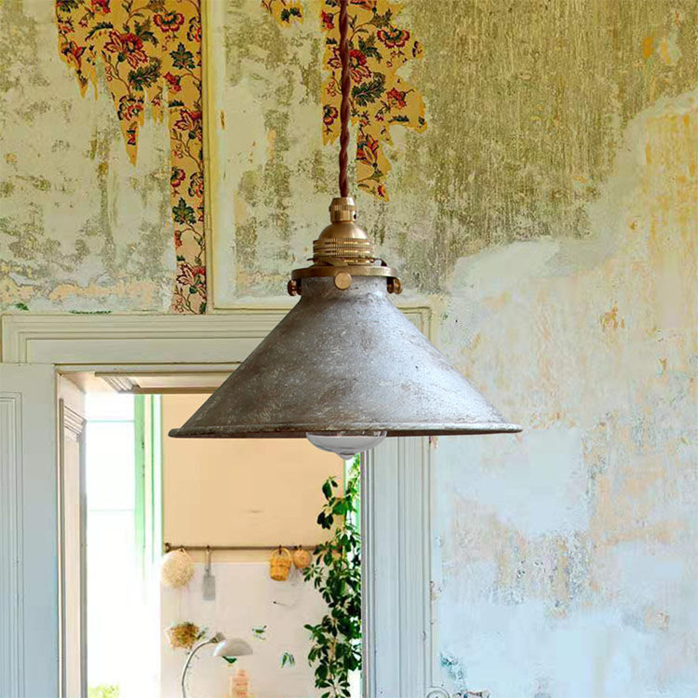 Eluna | Pendant Light – Oxidized Metal, Vintage Industrial Style 0