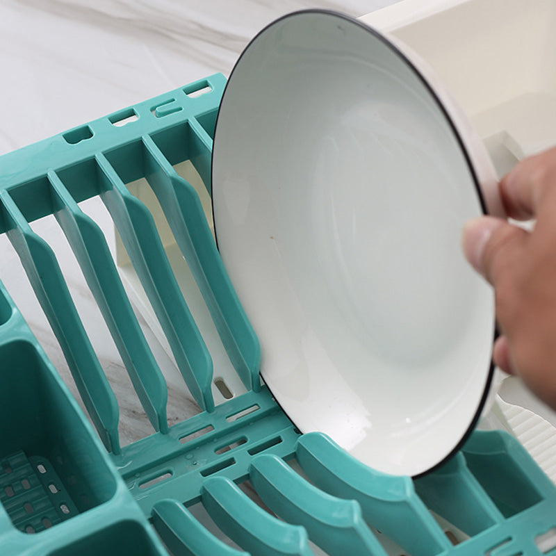 Ausziehbarer platzsparender Tropfrahmen