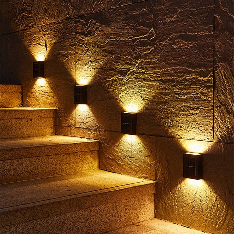 Solar Outdoor Wall Lamp