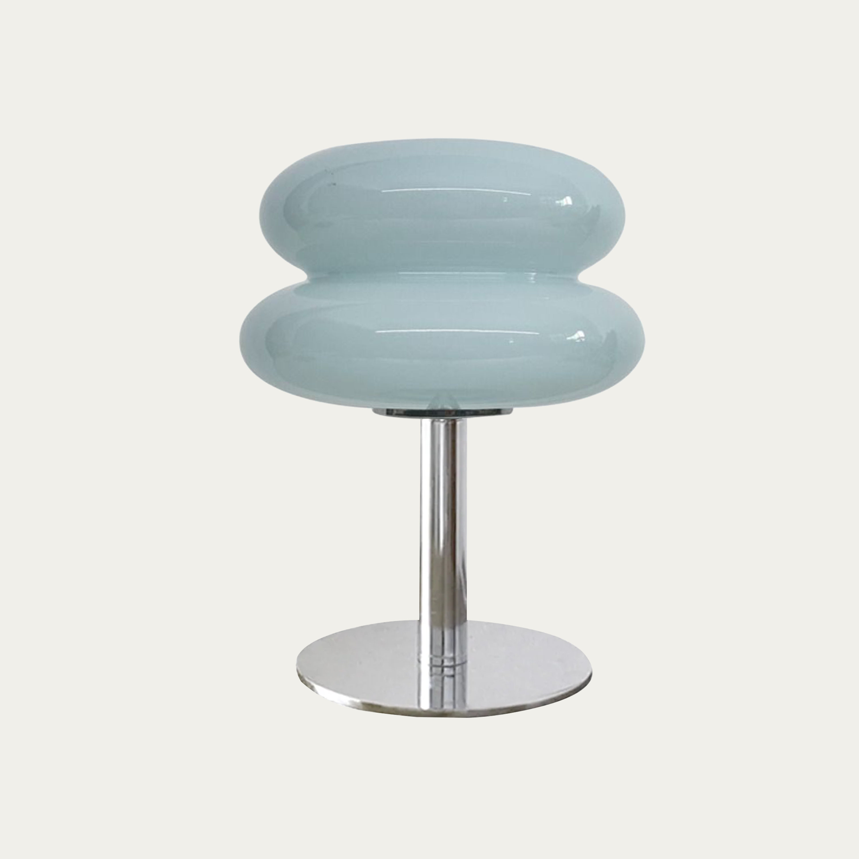 Finn | Glas-Tischlampe für Schlafzimmer und Wohnzimmer