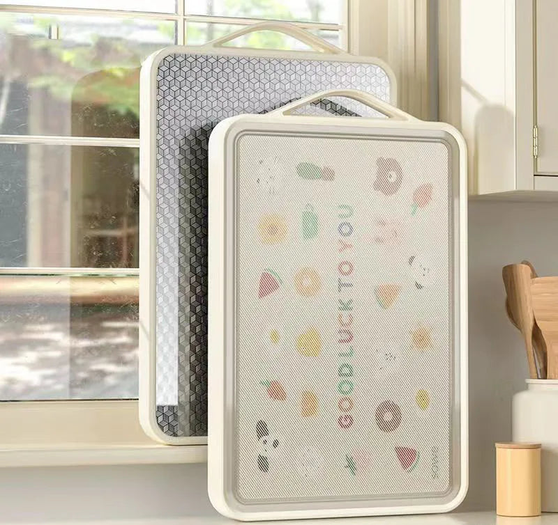 Tabla de cortar reversible para carne y verduras