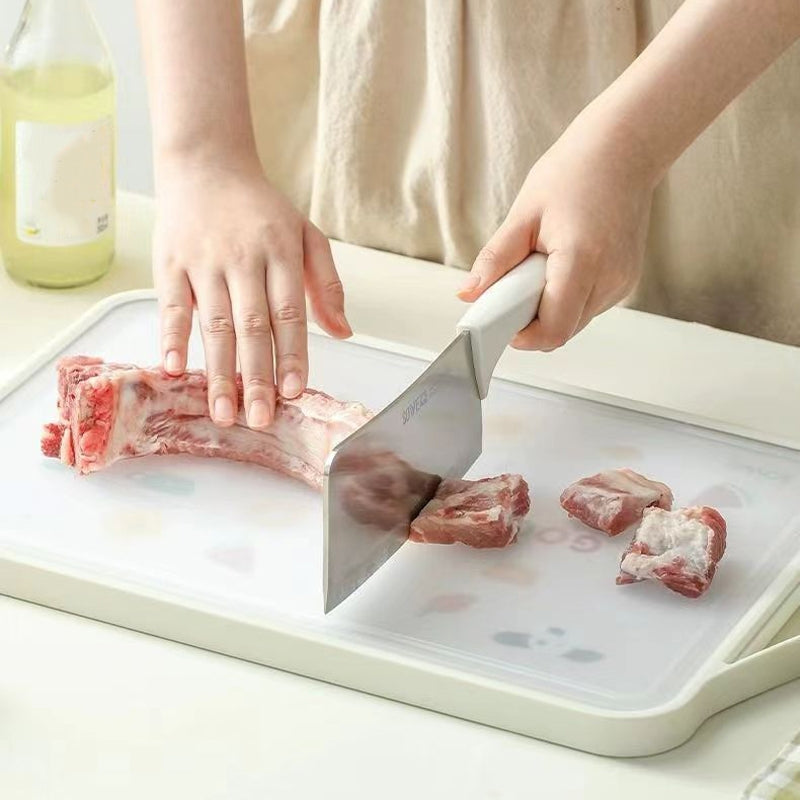 Tabla de cortar reversible para carne y verduras