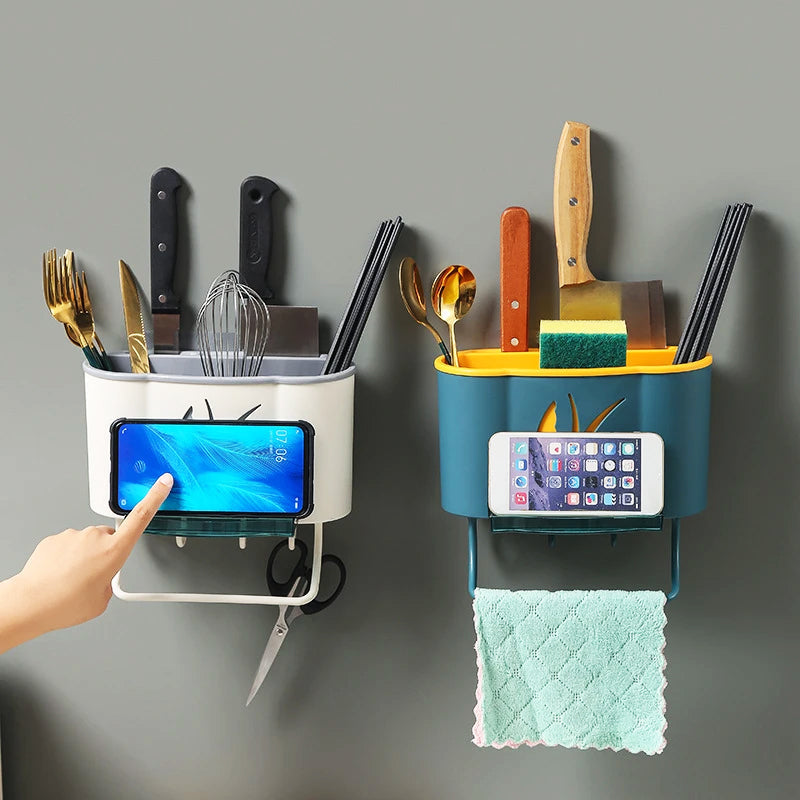 Flexispace | Küchenorganizer mit Telefonhalterung
