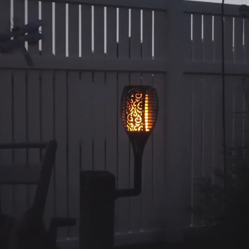 FlickerGlow | Solar Garden Lights Outdoor LED Lighting 3