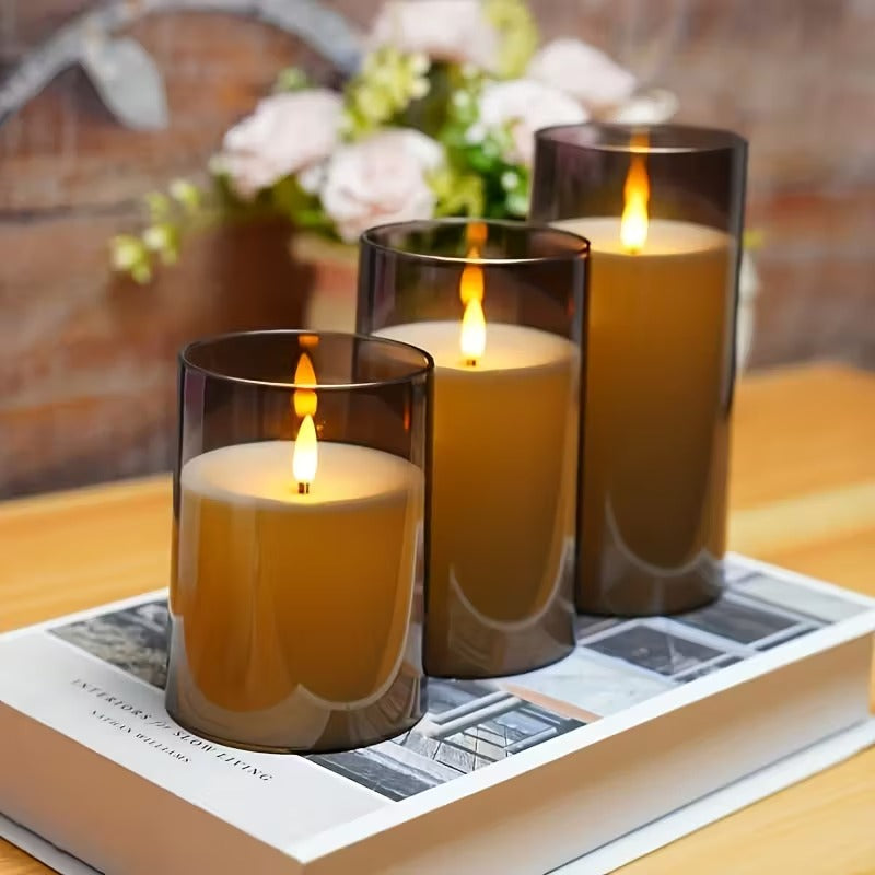 FlickerNova | Velas sin llama con control remoto