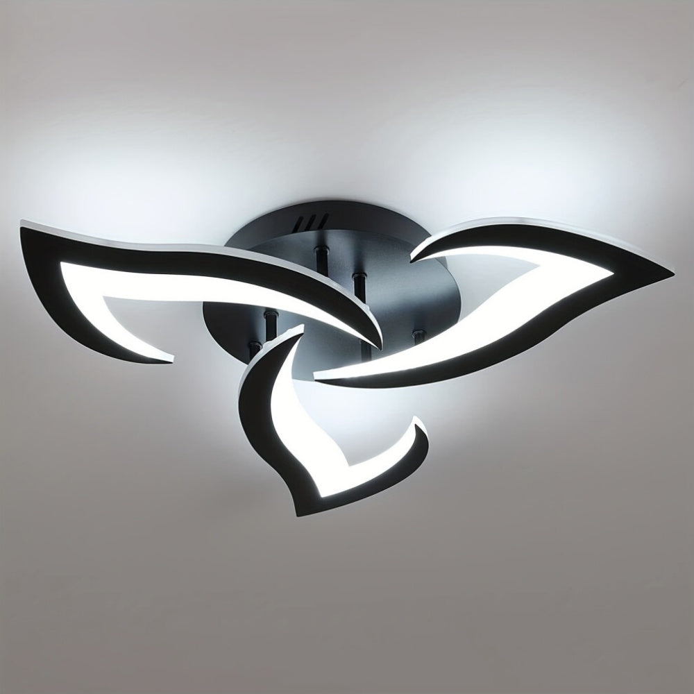 Floral LED Flush Mount Ceiling Light